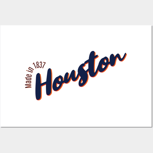 Houston in 1837 Wall Art by LB35Y5